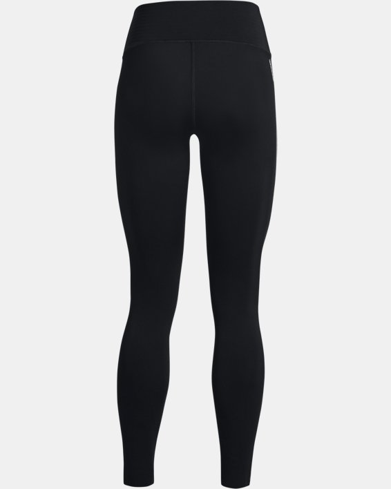 Women's UA RUSH™ HeatGear® No-Slip Waistband Custom Length Leggings, Black, pdpMainDesktop image number 9